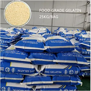 Halal Animal Skin Food Gelatin Bovine Edible Gelatin for Confectionery and Cakes 240 Bloom